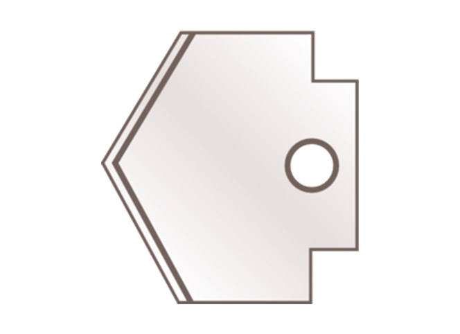 德國馬特MARTOR 760進口工業鋼尖形膠板裁切安全刀片 10片/盒