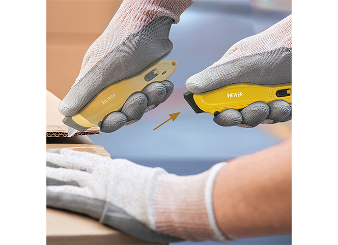 HEWER 全自動刀片回縮安全刀具HK-3901